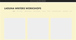 Desktop Screenshot of laguna-writers.com